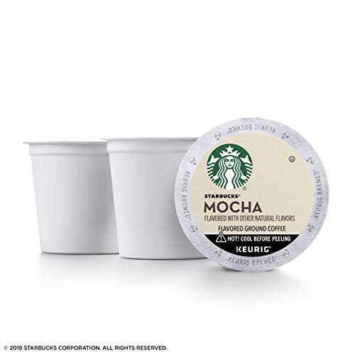 Starbucks Mocha Flavored Medium Roast Coffee K Cups 300 Count Best Before 6/2020