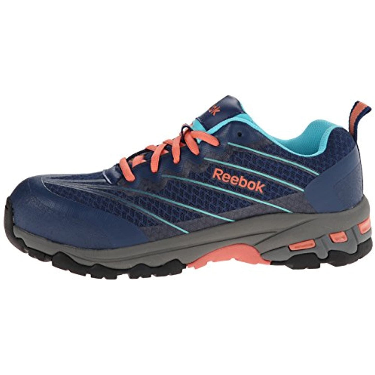 Reebok Work Women's Exline RB426 Work Shoe, Indigo Blue, 8 Medium