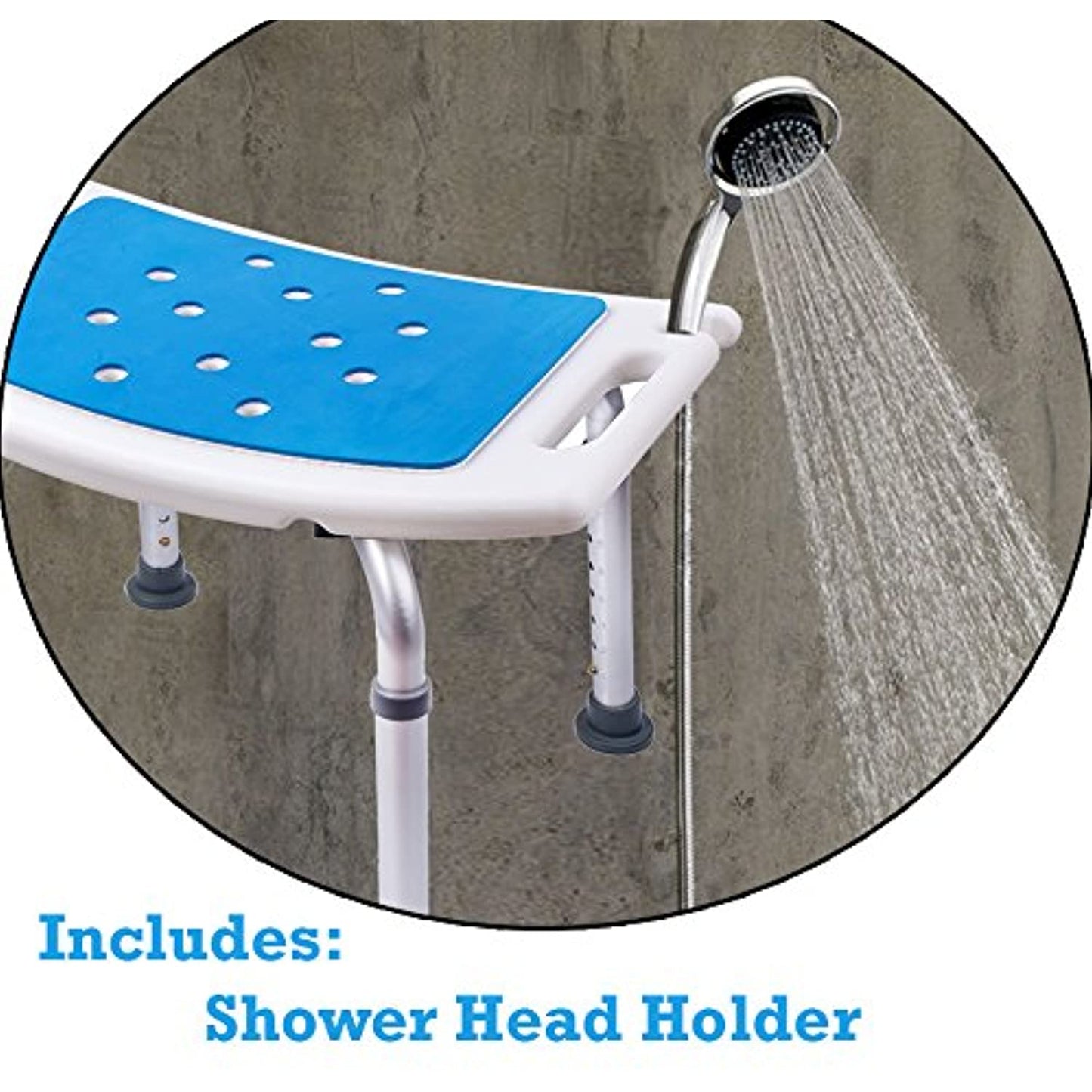 Medokare Easyfit Shower Chair- For Seniors- No Tools Required Assembly!  openbox