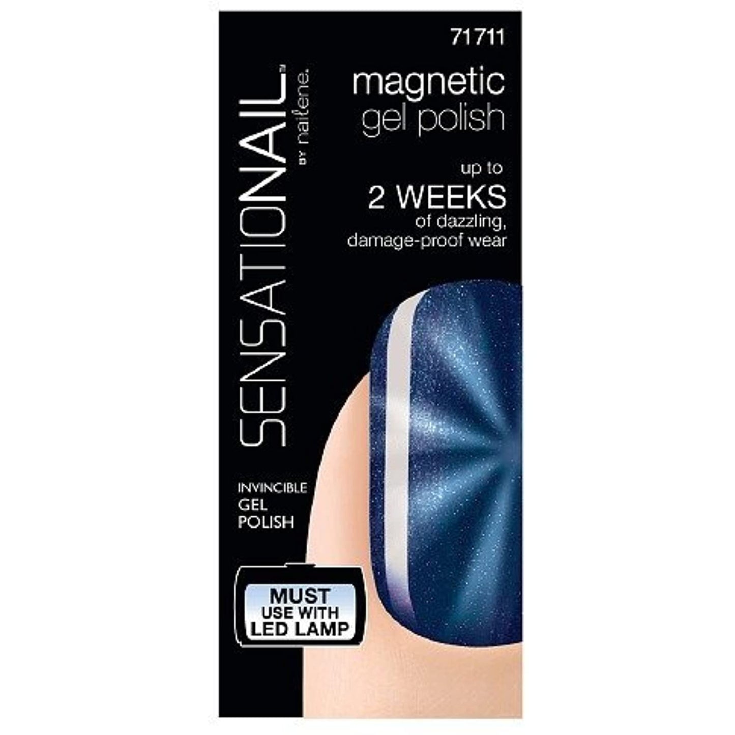 Sensationail by Nailene- 71711- Magnetic Gel Polish-'tantalize' .30 oz -NEW-