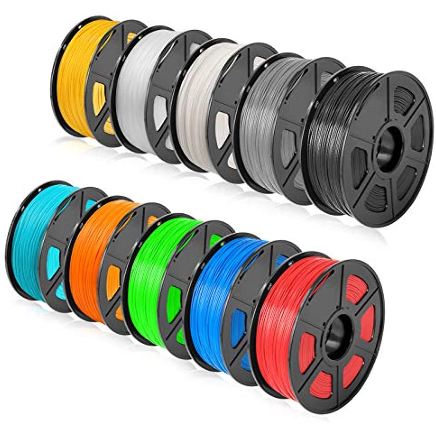 SunLu 3D Maker Printer Filament- 1.75mm Tolerance +0.02 mm 10KG, 10 Colors NEW