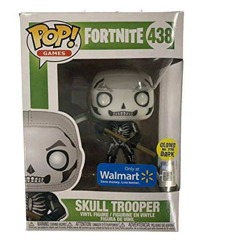 POP Funko Games: Fortnite S3 - Skull Trooper (Glow) -NO BOX!- Lot of FOUR