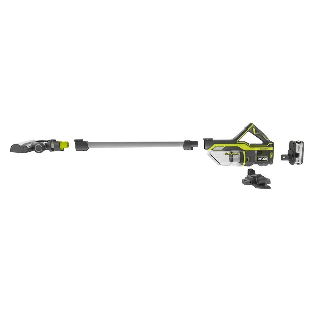 Ryobi 18-Volt ONE+ EverCharge Stick Vacuum Cleaner