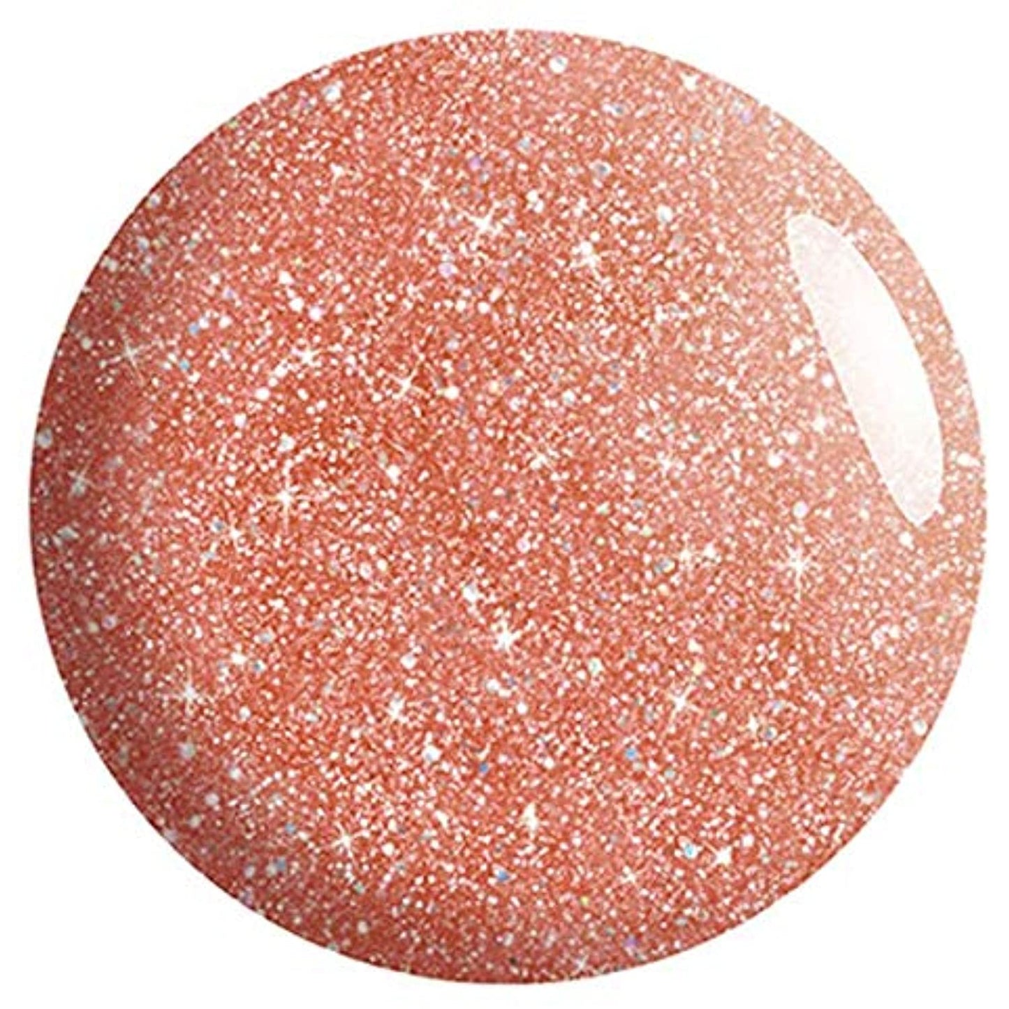 SensatioNail Glitter Gel Polish, TANGERINE, 71736, Lot of TWO, NEW- 0.25 oz