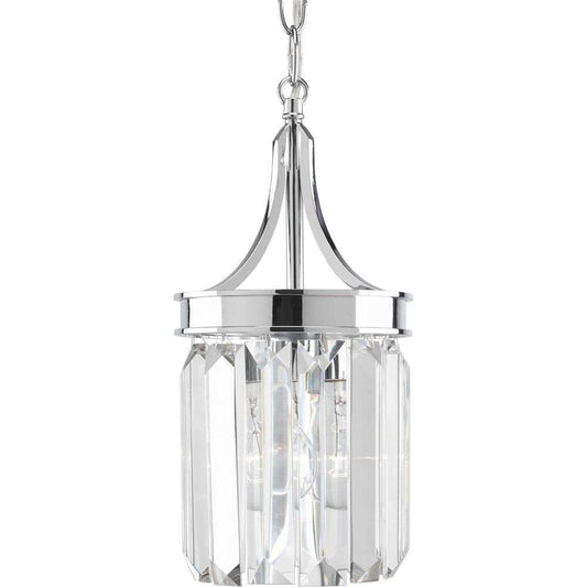 Progress Lighting Glimmer Collection 1-Light Polished Chrome Mini-Pendant