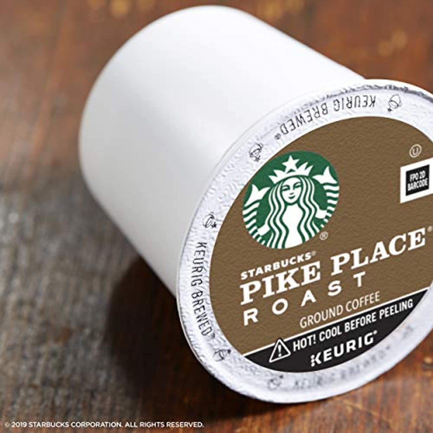 Starbucks Medium Roast K-Cup Coffee Pods  Pike Place Roast for Keurig Brewers  6 boxes (60 pods total)