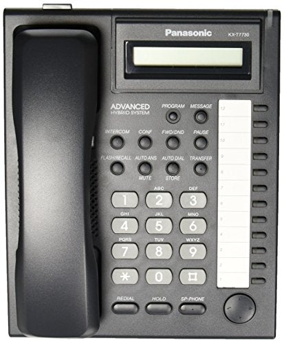 Panasonic KX-T7730 Telephone Black