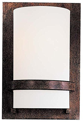 Minka Lavery 342-357 1 Light Wall Mount, Iron Oxide Finish