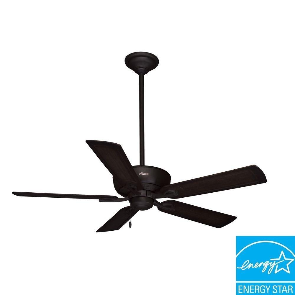 Hunter Caicos 52 in. New Bronze Wet Rated Ceiling Fan