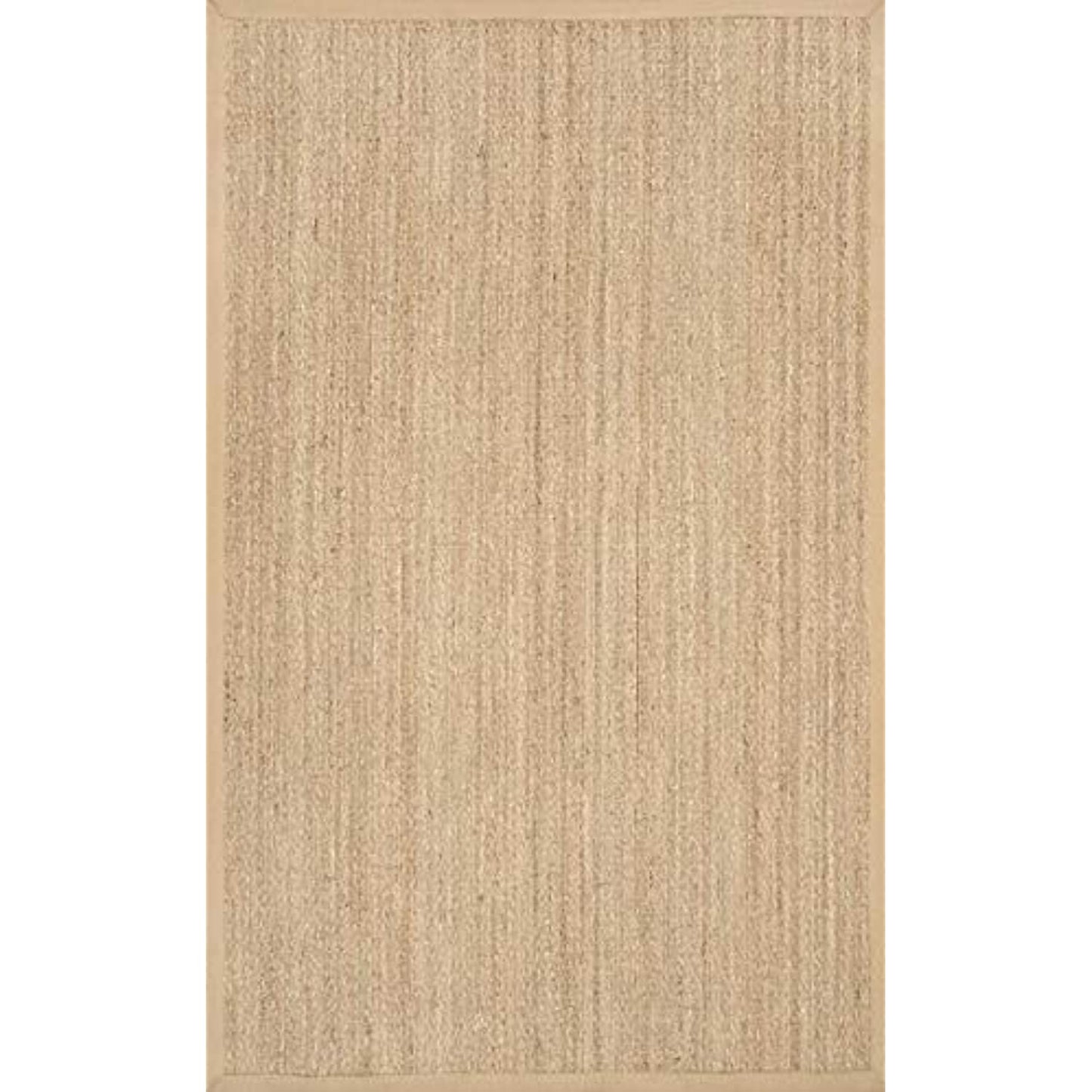 NuLoom Elijah Natural Seagrass Farmhouse Area Rug, 2' 6" x 4', Beige