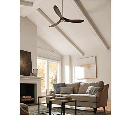 Monte Carlo 3MAVR60BS Maverick Energy Star 60'' Outdoor Ceiling Fan with Remot..