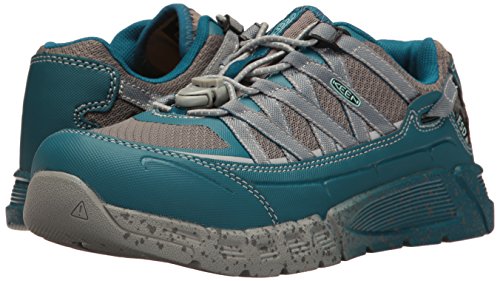 KEEN Utility Women's Asheville at ESD Industrial & Construction Shoe Ink Eggshell Blue, 5.5 W US