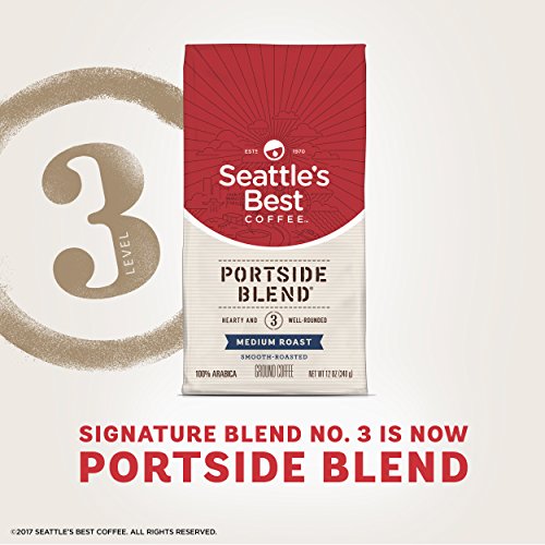 PACK OF 6 Seattle's Best Portside Blend Ground Coffee 12oz Best Before Jan 2021