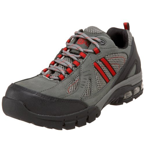 Nautilus Safety Footwear Men's N1702 Composite Toe Boot,Grey/Red,8.5  Medium