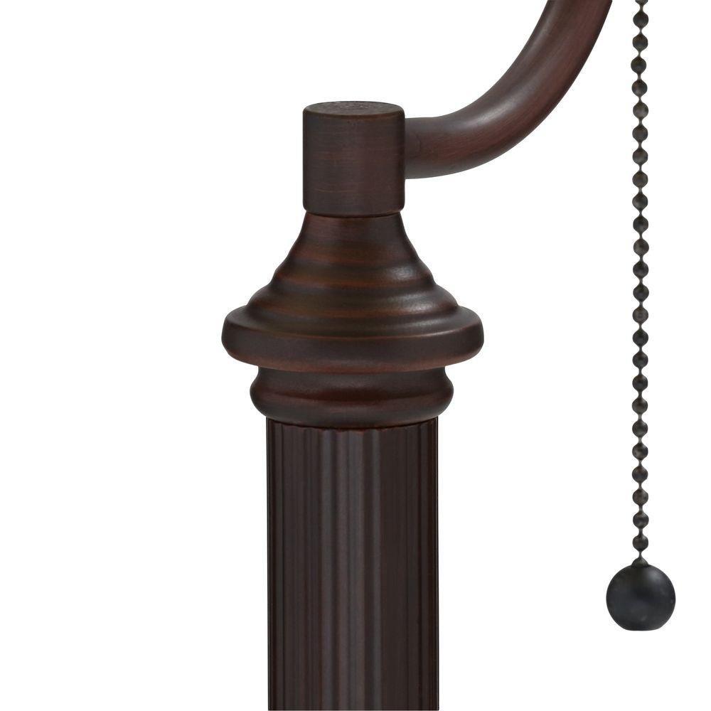 15 In. Oil Rubbed Bronze Bankers Lamp