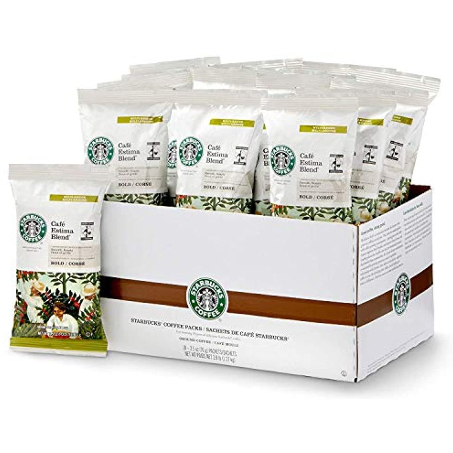 Starbucks Cafe Estima Blend 72 Portion Packs Best Before January 2020