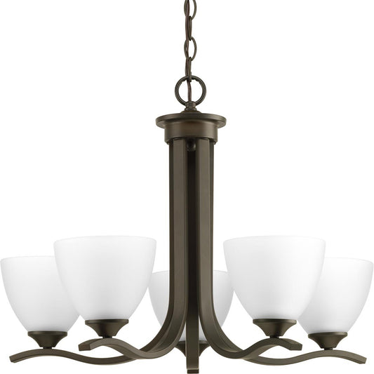 Progress Lighting P400063-020 Laird Five-Light Chandelier, Antique Bronze