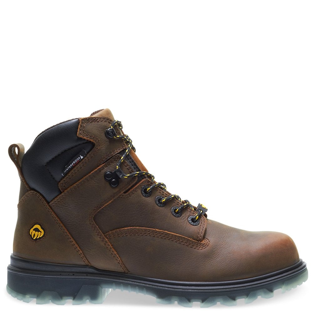 Wolverine Men's I-90 Waterproof Composite-Toe 6" Construction Boot, Sudan Brown, 11 Extra Wide US