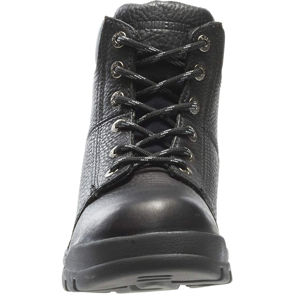 Wolverine Marquette Slip Resistant 6" Work Boot Men 8 Black