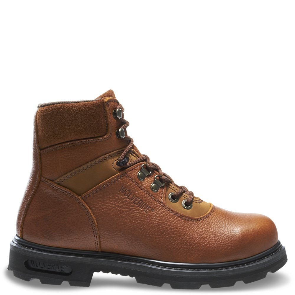 Wolverine Traditional Steel-Toe 6" Work Boot Men 11 Brown