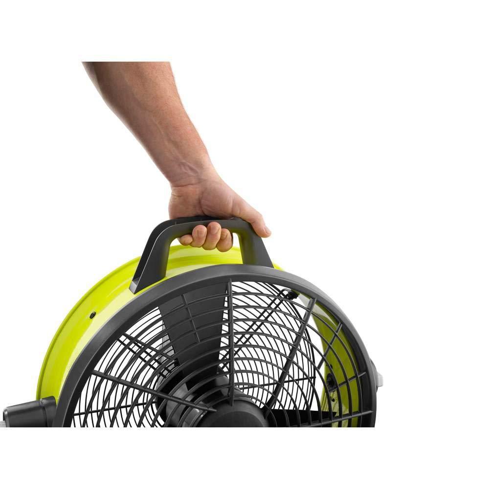 Ryobi 18-Volt ONE+ Hybrid 18 in. Air Cannon Drum Fan