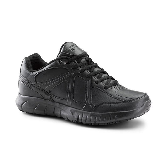 Keuka SureGrip Mens Galley Athletic Slip Resistant Work Shoes Black