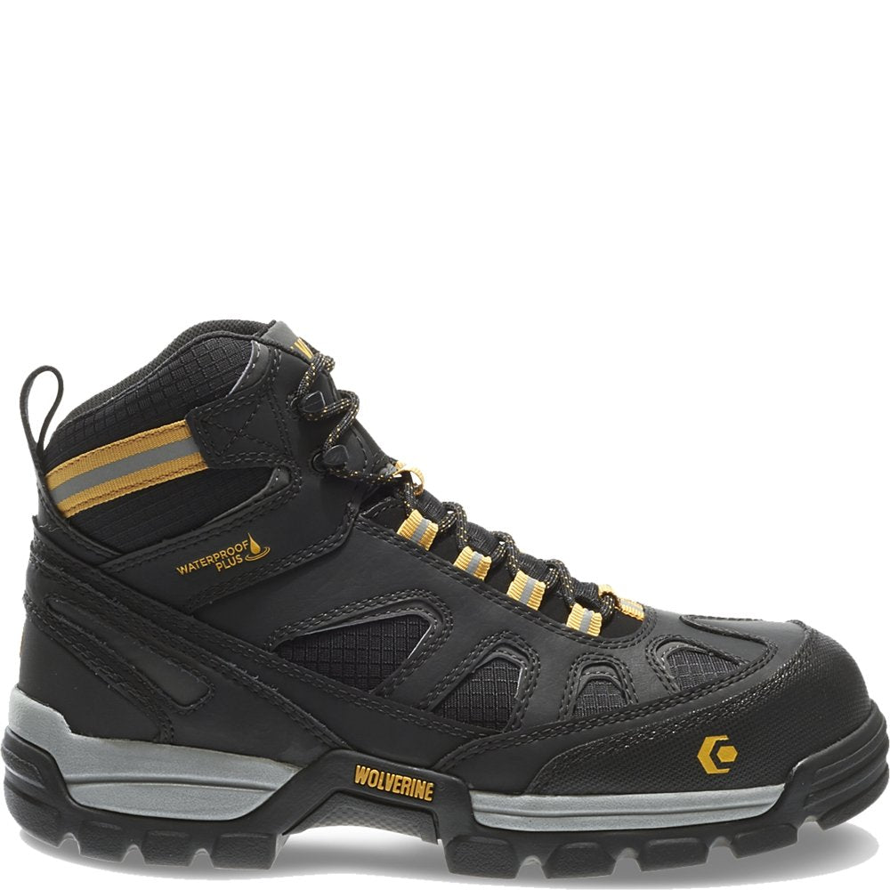 Wolverine Tarmac FX Mid Waterproof CarbonMax EH Work Boot Men 11.5 Black