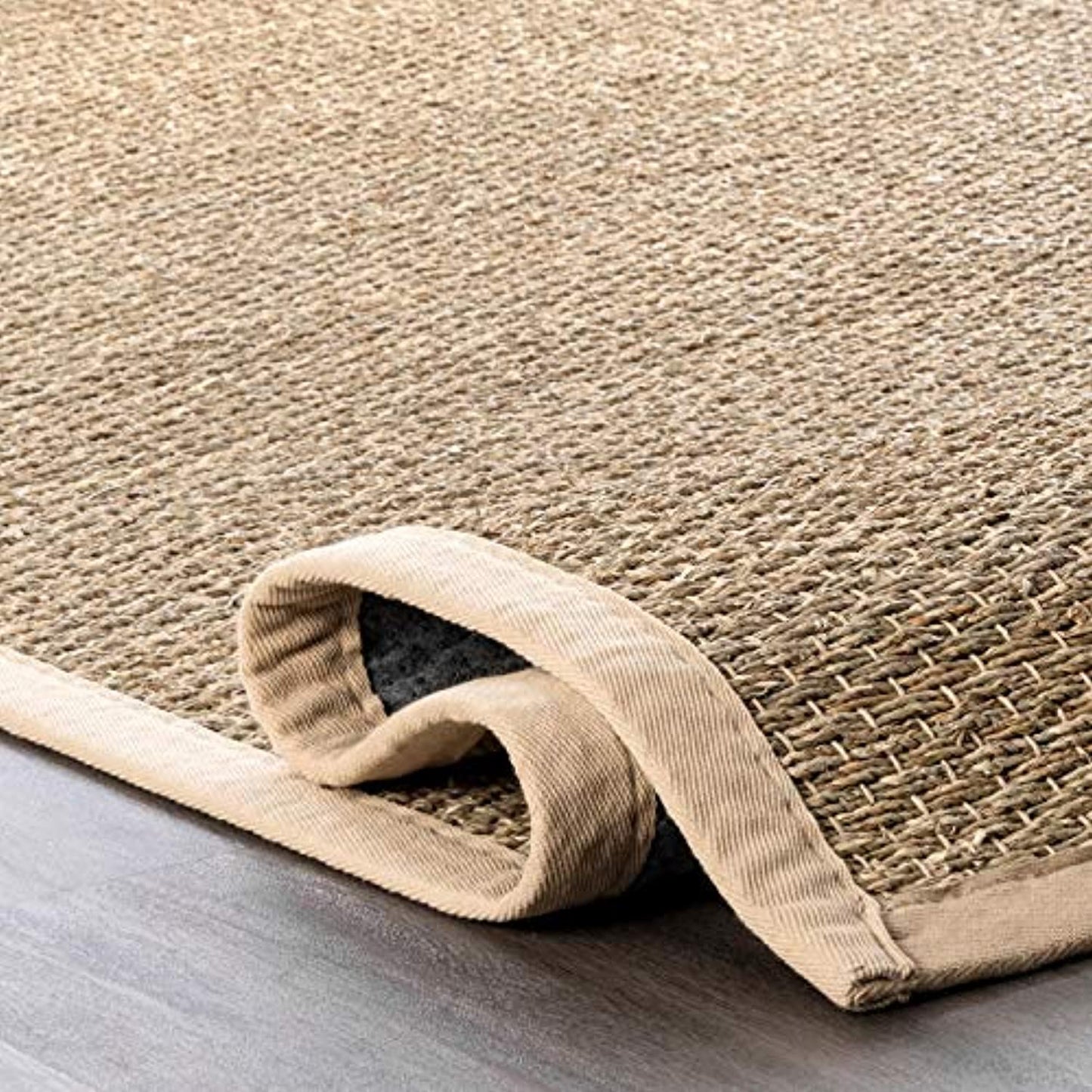 NuLoom Elijah Natural Seagrass Farmhouse Area Rug, 2' 6" x 4', Beige