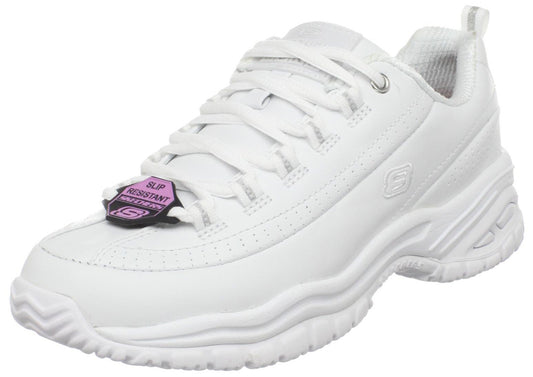 Skechers for Work Women's Softie Sneaker, White,