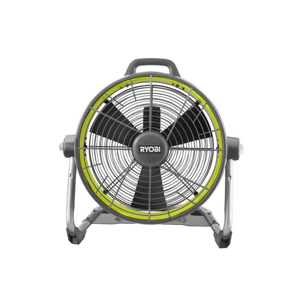 Ryobi 18-Volt ONE+ Hybrid 18 in. Air Cannon Drum Fan