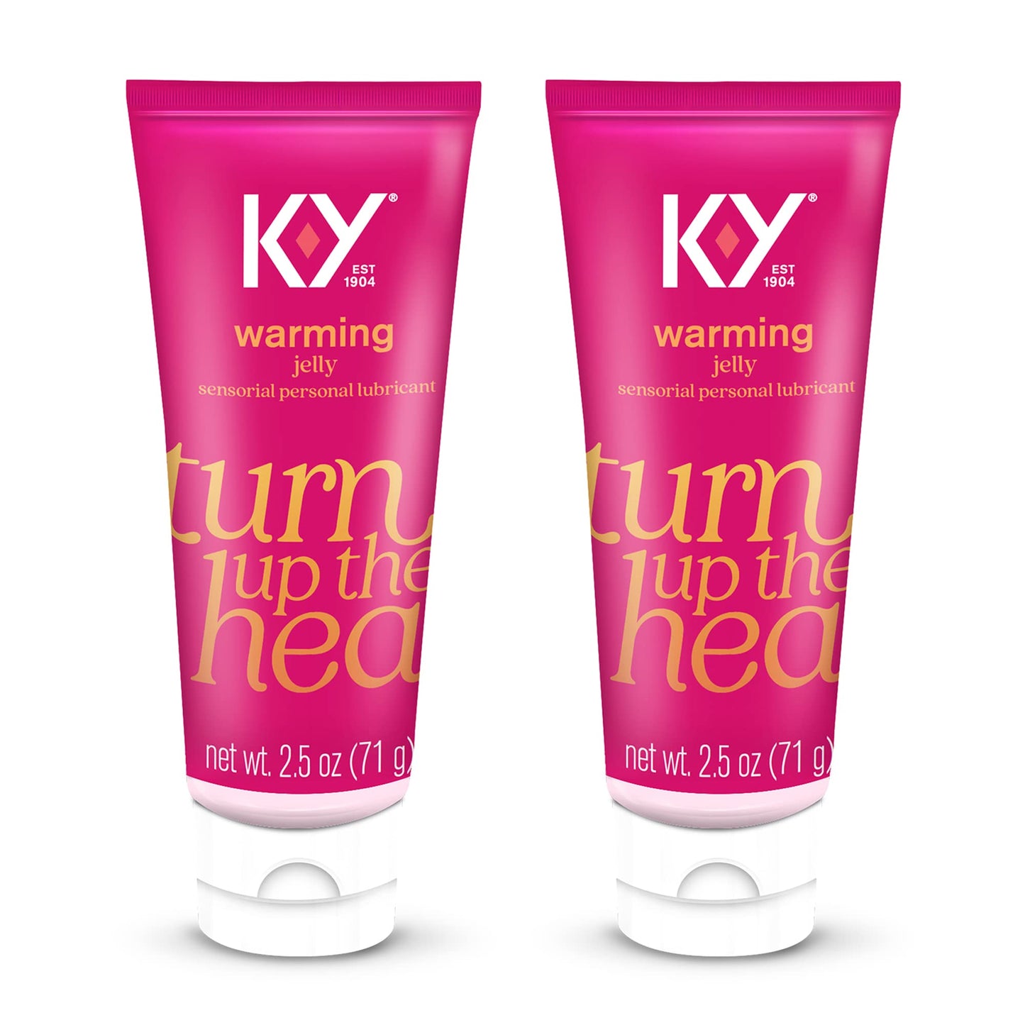 K-Y Warming Liquid Personal Lube , 2.5 oz. (Pack of 2) EXP 2/2023