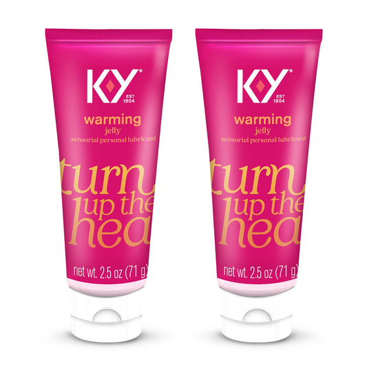 K-Y Warming Liquid Personal Lube , 2.5 oz. (Pack of 2) EXP 2/2023