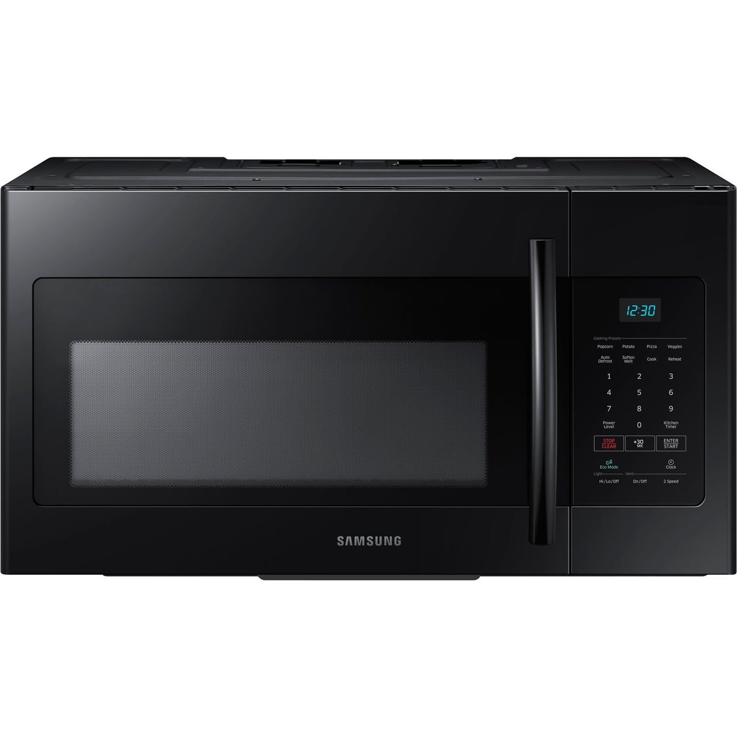 Samsung ME16H702SEB 1.6 Cu. Ft. 1000W Over-the-Range Microwave, Black