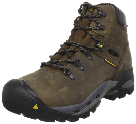 KEEN Utility Men's Cleveland Steel Toe Work Boot,Bison,8.5 EE US