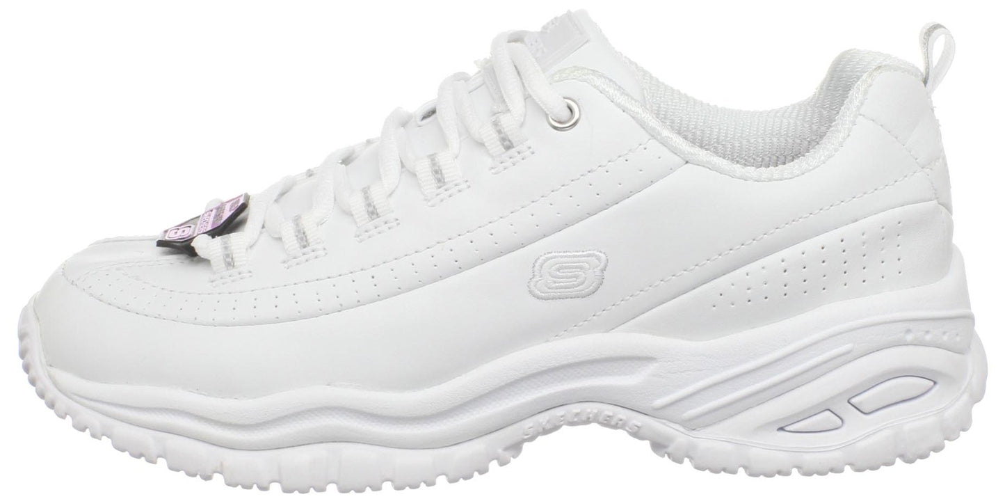 Skechers for Work Women's Softie Sneaker, White,