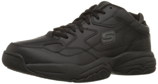 Skechers for Work Men's Keystone Sneaker,Black,8.5 M US