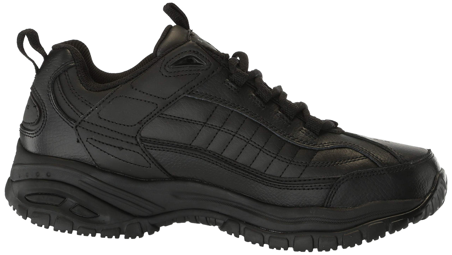 Skechers for Work Men's Soft Stride Galley, Black, 11.5 D(M) US