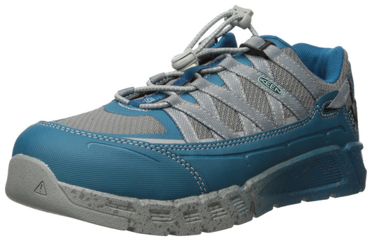 KEEN Utility Women's Asheville Industrial Shoe, Ink Eggshell Blue, 11 W US