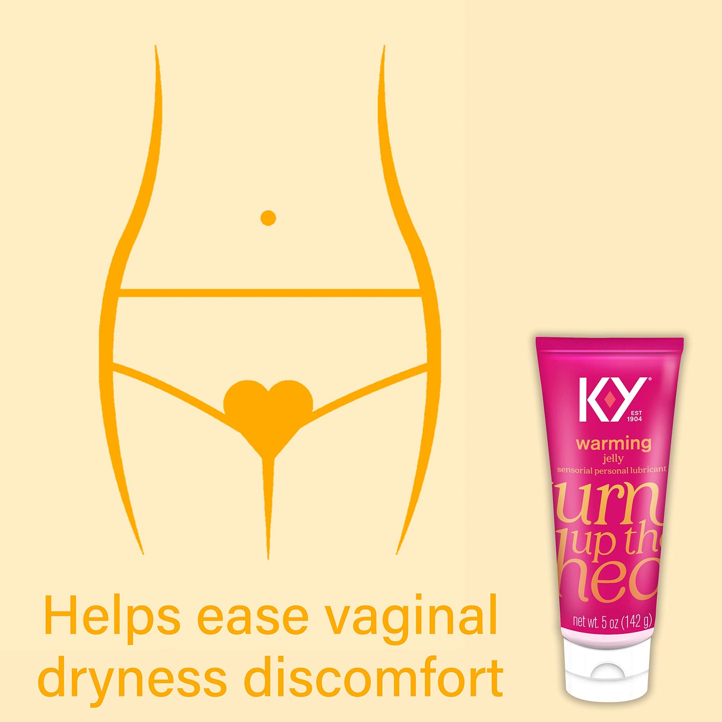 2 Pack KY Warming Jelly Personal Lubricant DISCREET 5 oz 3/2023