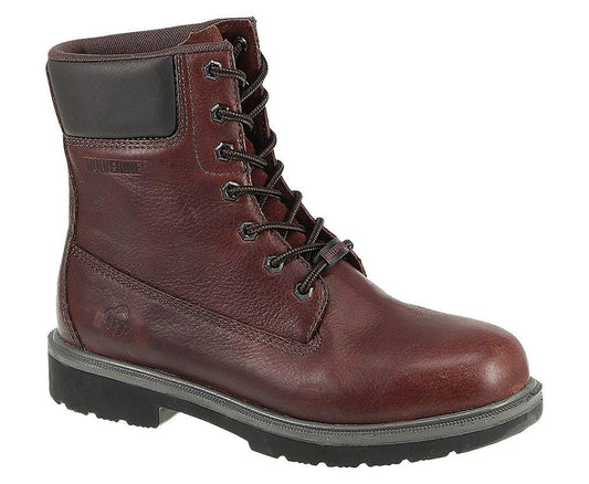 Wolverine Men's Hayes 8" Waterproof Comp Toe Boots,Brown,7.5 EW