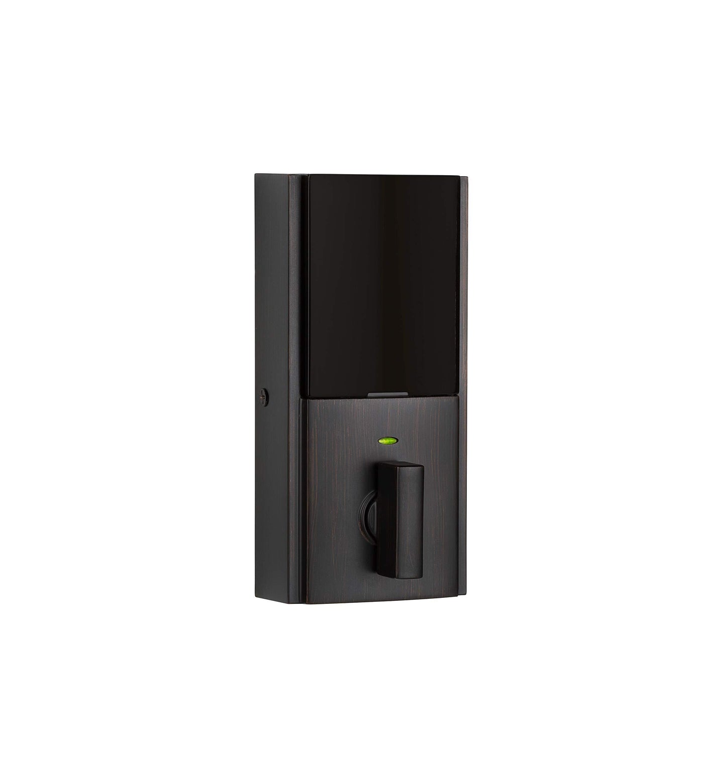 Kwikset Smartcode 913 Contemporary Electronic Deadbolt Featuring Smartkey In Venetian Bronze