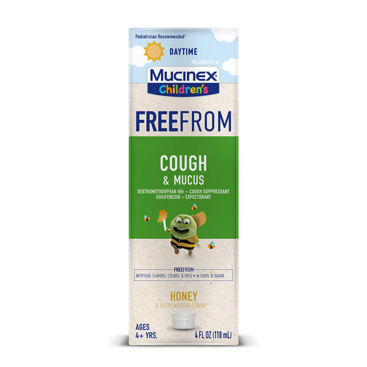 Mucinex Children`s Free from Cough and Mucus 6/4 oz (Pack of 6) 6/2023