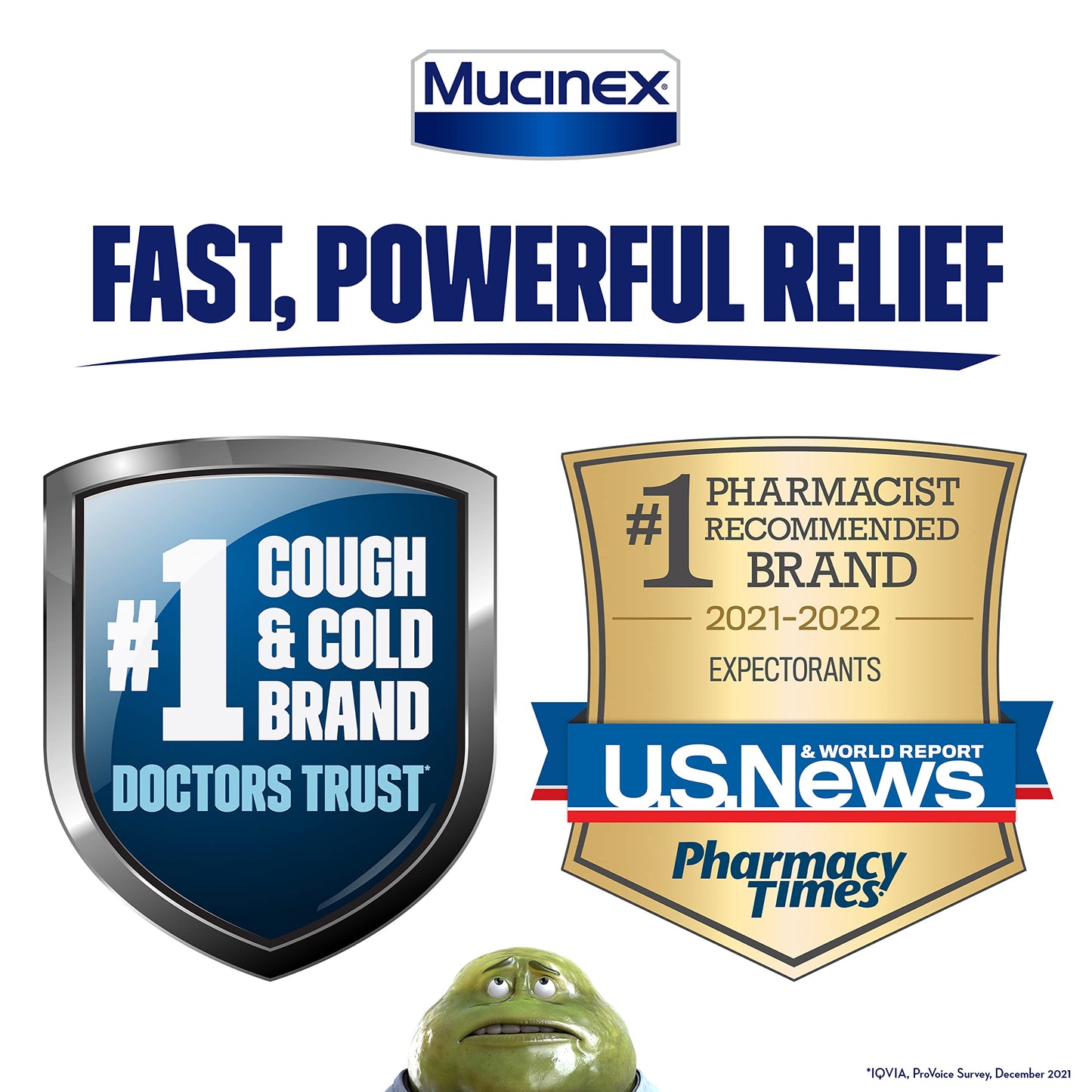 Mucinex Max Strength Fast-Max Day& Night Cold& Flu Caplets - 20 Count Exp: 2/23