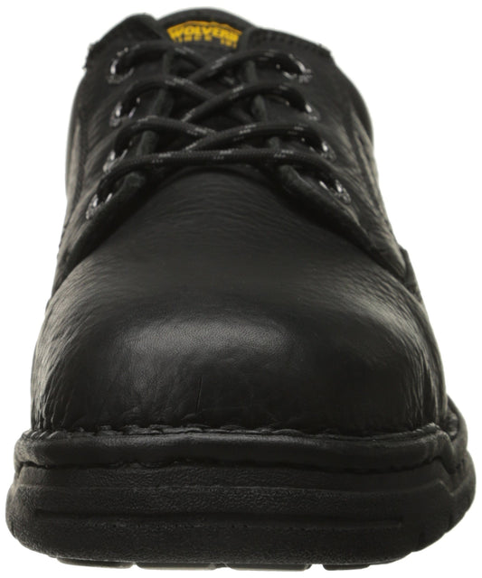 Wolverine Men's Exert NONSTL DURA SR OXF-M, Black, 7.5 M US