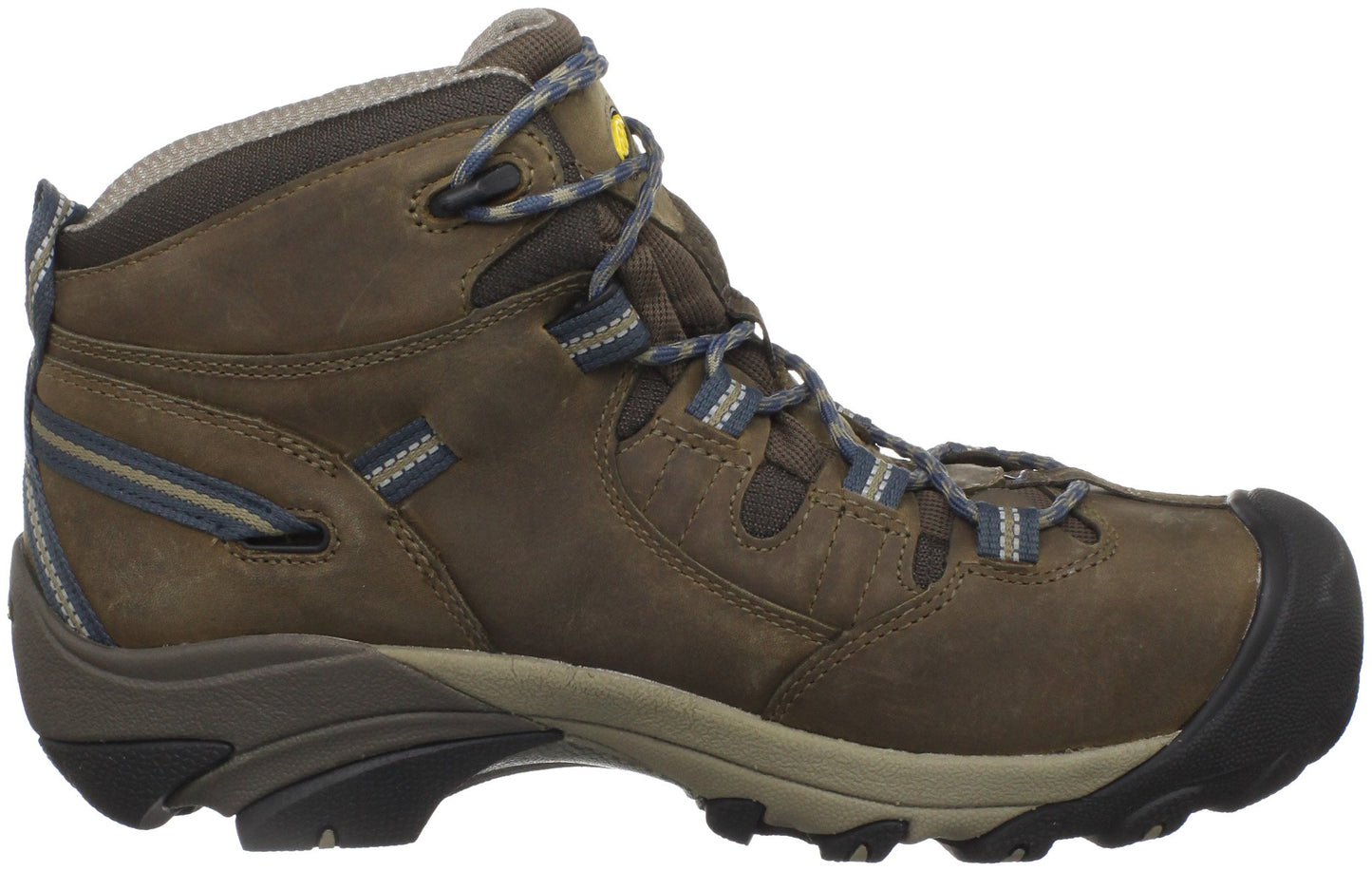 KEEN Utility Men's Detroit Mid Steel Toe Work Boot,Slate Black,8.5 EE US