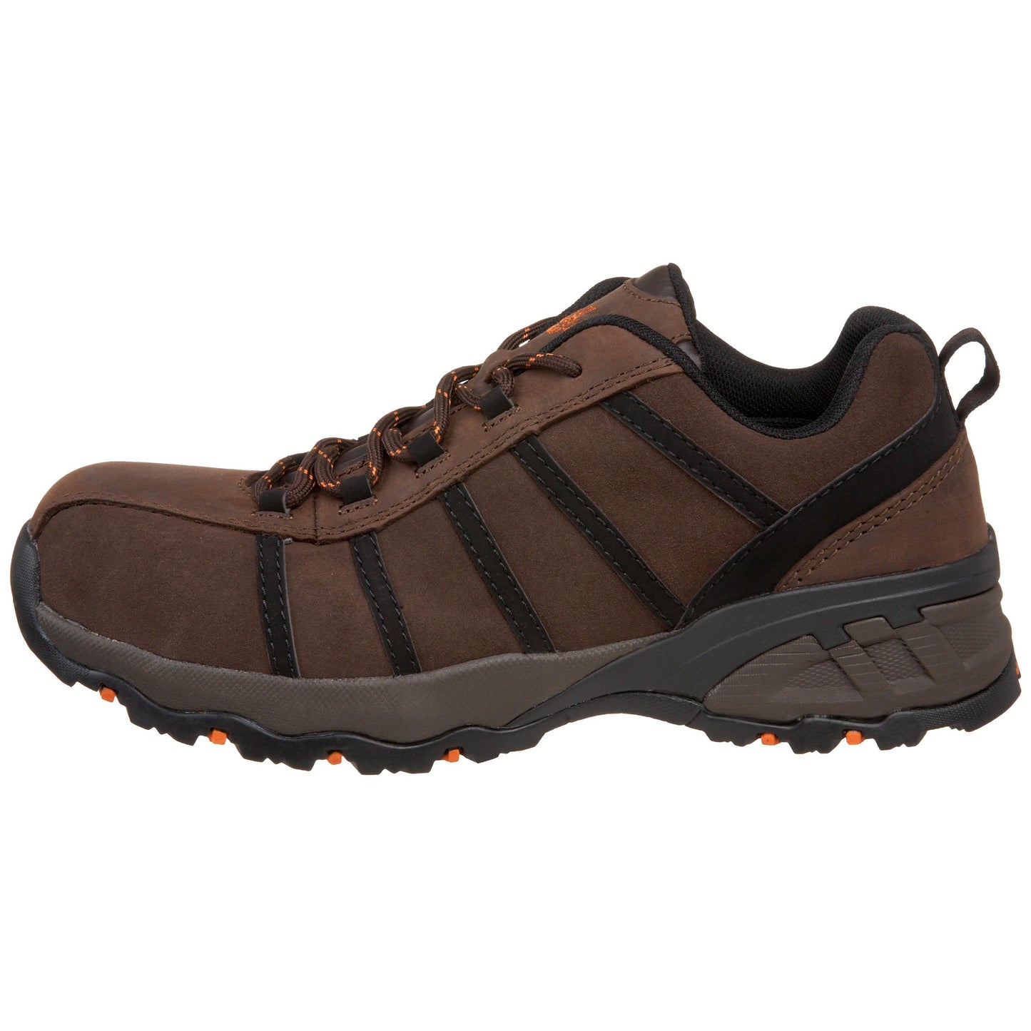 Nautilus 1708 Comp Toe No Exposed Metal EH Athletic Shoe,Black/Brown,11 W US