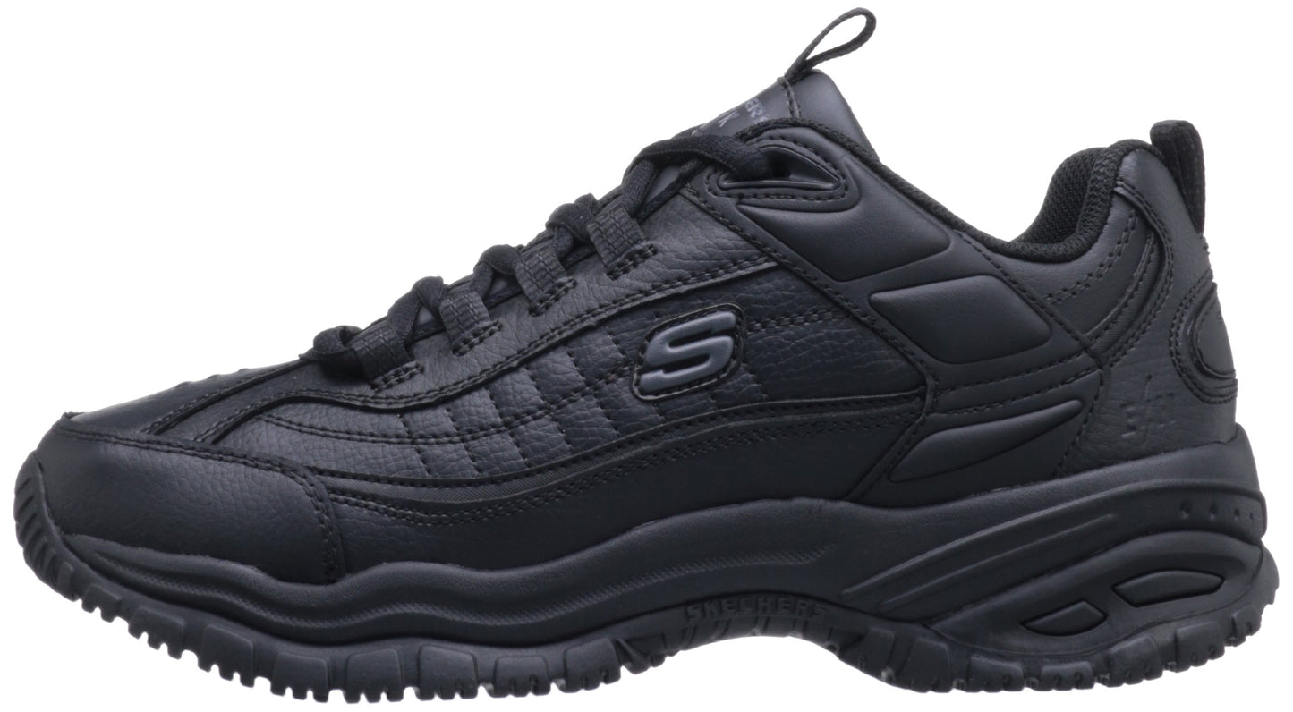 Skechers for Work Men's Soft Stride Galley, Black, 11.5 D(M) US