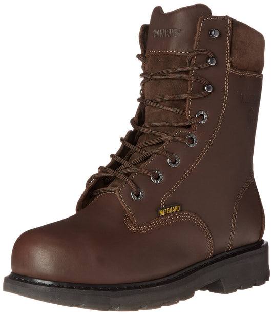 Wolverine Men's CANNONSBURG IM 8" STL Slip RES-M, Brown, 10 M US