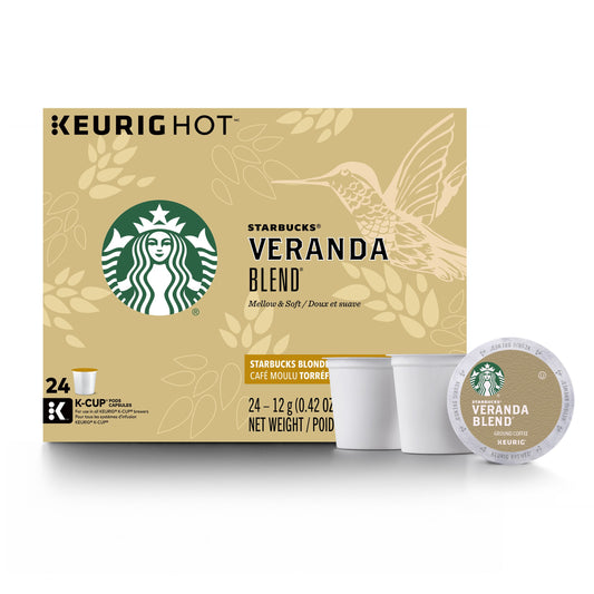 Starbucks Veranda Blend Blonde Light Roast Coffee Keurig BB October 2019