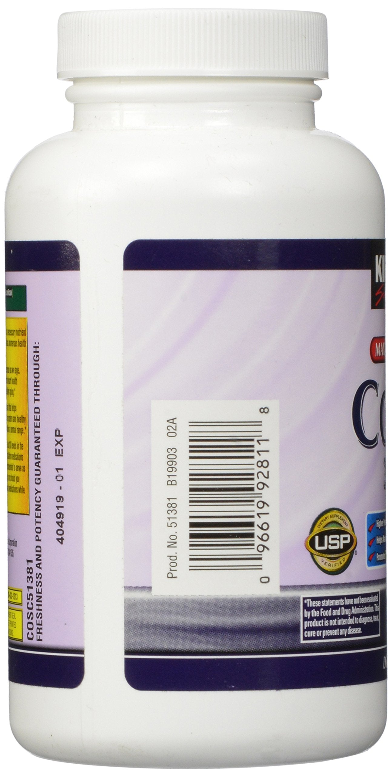 Kirkland Signature COQ10 100 Softgels, 300 mg, 6.4 Ounce Expires 9/2019